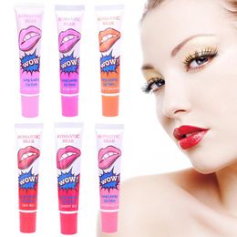 Lip Gloss 6 Colors Peel Off Liquid Lipstick Waterproof Long Lasting Mask Moisturizer Tear Pull Lint Cosmetic Makeup