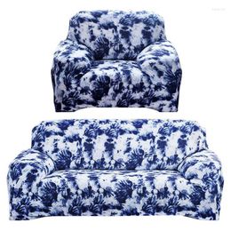 Chair Covers Graffiti Includes Sofa Stretch Covered With Lacquer Cover Dark Blue