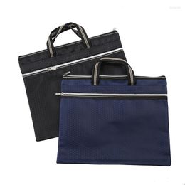 Briefcases A4 File Folder Durable Briefcase Document Bag Paper Stationery Store School Office Customized Printing