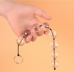 Sm Anal Toys pull beads female backyard anal plug development tail sex toy expander crystal masturbation stick