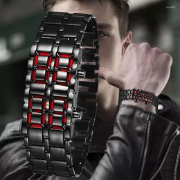 Wristwatches Digital Watch Men Sport Women Watches Electronic LED Male Wrist For Clock Hours