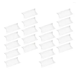 Gift Wrap 20Pcs Clear Candy Packing Boxes Decorative Pillow Pack