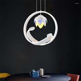 Pendant Lamps Creative Iron Restaurant Pandent Lamp Single Head Shaped Pine Cone Personality Modern LED Living Room Studyroom Bar Cafe