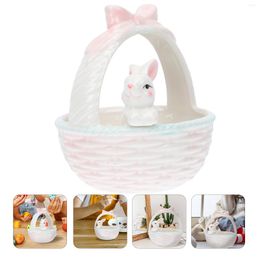 Gift Wrap 1pc Basket Adornment Easter Decor Garden For Festival Home Party Desktop