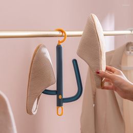 Clothing Storage & Wardrobe Windproof Shoe Rack Drying Hook Balcony Shoes Hanging Hanger Organisers RackClothing