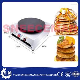 Bread Makers Commercial Electric Or Gas Use Non-stick 40cm Pancake Crepe Maker Machine Baker Griddle