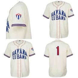 GlaC202 Havana Cubans 1947 Home Jersey Shirt Custom Men Women Youth Baseball Jerseys Any Name And Number Double Stitched Jersey