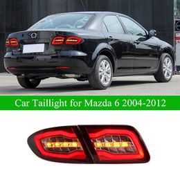 Car Rear Running Brake Reverse Tail Light for Mazda 6 LED Taillight Assembly 2004-2012 Atenza LED Dynamic Turn Signal Lamp