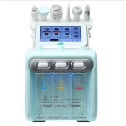 6-in-1 Oxygen Hydrafacial Machine: Featuring Small Bubble Technology and Microdermabrasion for Deep Facial Cleansing - Ideal Skin Care Device for Home, Salon