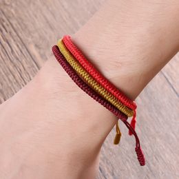 new thread woven friendship bracelets gifts Multicoloured string woven bracelets lucky string braided bracelets Jewellery Gifts