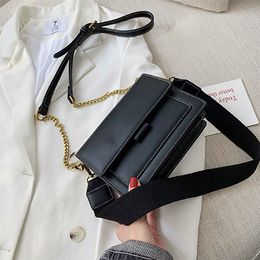 HBP small square hand bag WOMEN BAGS fashion texture versatile INS shoulder handbag cute black purse