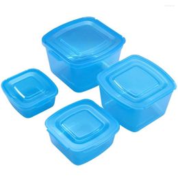 Storage Bags 4pcs/set Kitchen Containe Bucket Nano Insect-Proof Moisture-Proof Rice Box Grain Sealed Jar Home Pet Dog Food Store