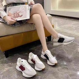 Dress Shoes Brand Small waist N home shoes women's 2022 spring and autumn new small tourism leisure sports shoes