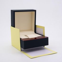 Watch Boxes Classic Box Storage Tote Bag Gift Watches Boxs Manual English Papers Cards Booklet