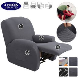 Chair Covers Jacquard Stretch Sofa Cover Recliner Protection Pad Waterproof Non-slip Furniture Cover Recliner Armchair Cover Home Decor 220919