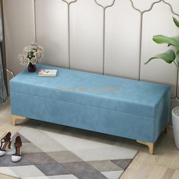 Clothing Storage Shoe Changing Stool Store Fabric Sofa Simple Bed End Home Entrance Rest Bench