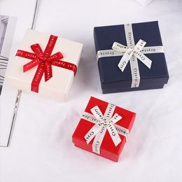 Упаковка ювелирных изделий изящная подарочная упаковка с колье Bowknot Sponge Bracelet Gist Box B6