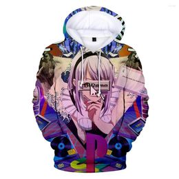 Men's Hoodies Fashion 3D Men Women Autumn Vaporwave Casual Loose Anime Print Sweatshirt