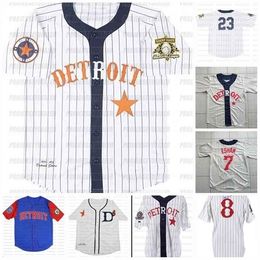 GlnC202 Detroit Stars Negro Leagues 1995 Juan Samuel 2014 Joe Nathan 1995 Joe Boever 1995 Jeff Jones Shane Greene Ian Kinsle Baseball Jersey