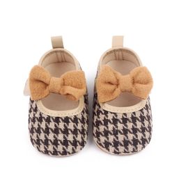 Fashion Baby Shoes For Newborn baby Girl First Walker Infant Big Bow Princess Wedding Party Shoes Soft Soles Shoes