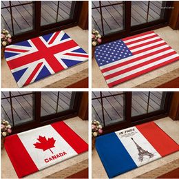 Carpets British/American/UK/USA Flag Carpet Modern Rugs And For Home Living Room Infantiles Alfombras Dormitorio De Sala 40x60cm