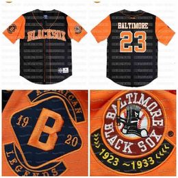 GlaC202 Big Boy BLACK SOX Custom NLBM Negro Leagues Baseball Jersey Stiched Name Stiched Number Fast Shipping High Quality