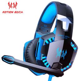 Headsets Wired Gaming Headset Gamer PC 3.5mm PS4 Headphones Surround Sound HD Microphone Gaming Overear Laptop Tablet Gamer T220916