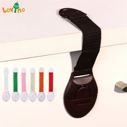 10PcsLot Baby Safety Lock Protection of Children ing Doors For Childrens Kids Plastic 220816