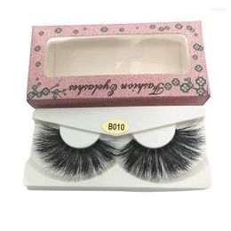 False Eyelashes European And American Stereoscopic 3D Mink Multi-layer Curling Soft Cotton Stem Simulation