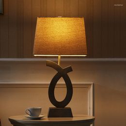 Table Lamps Office Bedroom Decoration Lamp Nordic Modern Simple Living Room Minimalist Geometric Portable Lampe Household Eg50td