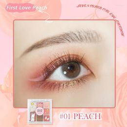 Eye Shadow COLOR STYLE Eyeshadow Palette Rose Velvet Earth Blush High Gloss Multi-Function Makeup Comstics