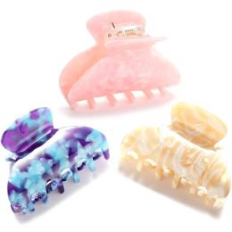 Hair Clips Medium For Women Thick 2 3/4 Nonslip Claw Thin Celloid Tortoise Jaw Clutcher 3 Colour Available Drop Delivery 20 Topscissors Ama7P