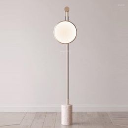 Floor Lamps Postmodern Contracted Villa Sitting Room Model Study Club Designer Italian Circle Lamp