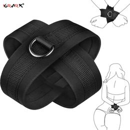 Beauty Items BDSM Bondage Restraints Handcuff Ankle Cuff sexy Toys Slave Torture Women Exotic Lingerie Adult Games for Couples