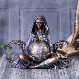 Decorative Objects Figurines The Mother Earth Art Statue Millennial Gaia Figurine Nemesis desk Resin Charms Goddess Home Decor 220919