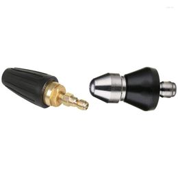 Lance Pressure Washer Turbo Nozzle For Discharge Water 3000 Psi With Sewer Jet 1/4 Inch 5000