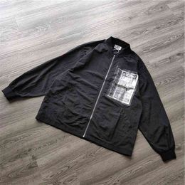 Men's Jackets CAVEMPT C.E Windbreaker Men Women 1 1 Best Quality Hip-Hop Japan Casual Fashion Metal Fabric Cav Empt jacket Coat T220914