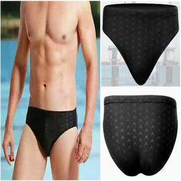 Men's Swimwear Men Shark Swimwear New Men Waterproof Briefs Quick Dry Shorts Male Sharkskin Game Swimwear Beach Swimsuit J220913