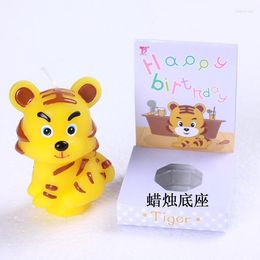 Festive Supplies Exquisite Zodiac Candle Multicolor Cute Three-dimensional Cake Cartoon Birthday Party