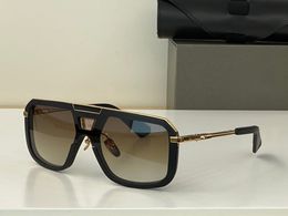 Heiße Vintage-Marke EIGHT Designer-Sonnenbrille für Männer, Herren-Frauen-Sonnenbrille für Frauen, verbundene Gläser, quadratisch, UV400-Schutz, coole klassische Mode, mit Etui