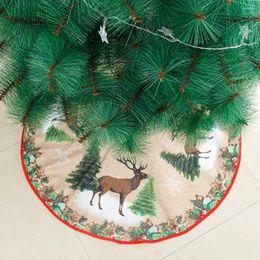 Christmas Decorations Tree Skirt Decoration For Home Xmas Navidad Happy Year 2022 Ornament