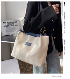 HBP women bag minimalist fashion Totes bags ring chain tide messenger shoulder handbag Purse A2