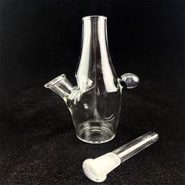 Transparent glass hookah sake bottle with a marble easy to clean smoking set factory direct price concessions