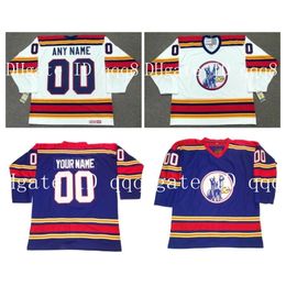 Gla Custom VINTAGE KANSAS CITY SCOUTS Jerseys NEW ENGLAND Personalization Ice Hockey Jerseys Stitched Any Name Number Size S-XXXXL