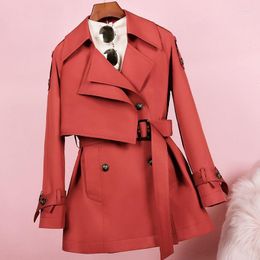 Women's Trench Coats Women's Plus Size 2022 Autumn Mid-length Windbreaker Women Korean Fashion Loose Coat Trend