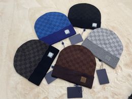 designer autunno inverno caldo stile berretto cappelli uomini e donne moda berretto lavorato a maglia autunno lana all'aperto caldo berretto teschio