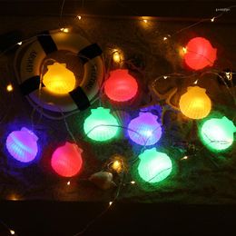 Strings 1.5M 10 Led String Lights Battery Power Decoration Christmas Tree Bedroom Year Decorations Lamp Colourful