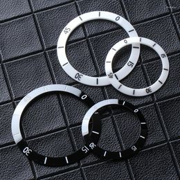 Watch Repair Kits 38mm-31mm 36mm-29mm Ceramic Insert Ring For Pearl J12 Bezel Face Watches Replace Accessories Parts Black And White