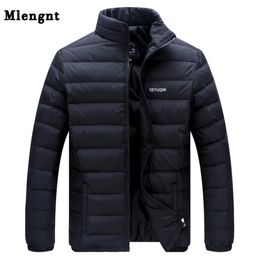 Men's Down Parkas Big Size White Duck Winter Jacket Ultralight Casual Outerwear Snow Warm Fur Collar Brand Coat 220919