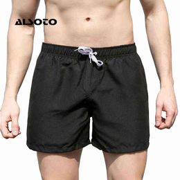 Men's Swimwear Men's Briefs Swimwear Men Beach Swimwear Men Solid Quick Dry Shorts Gay Boxer Surf Board Beach Wear Maillot De bain J220913